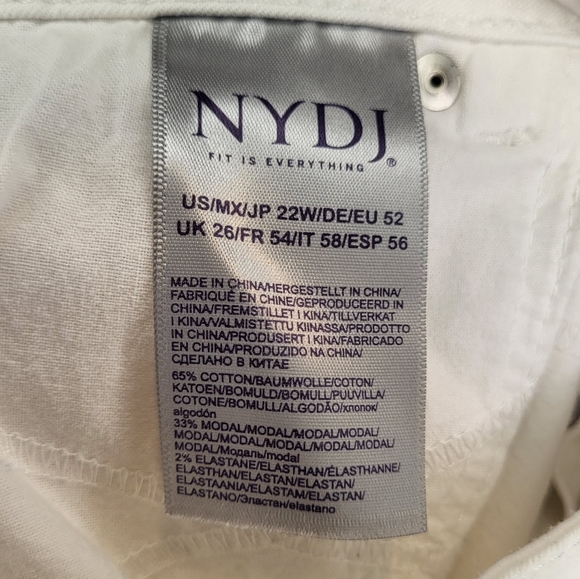NYDJ Marilyn Croed Jeans size 22W - Picture 5 of 8